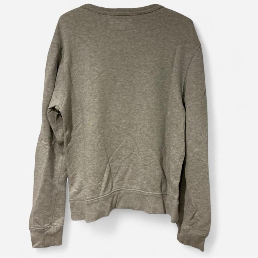 Ralph Lauren Denim & Supply Grey Sweatshirt Paint Splatter Graphic Medium Unisex - Picture 3 of 4